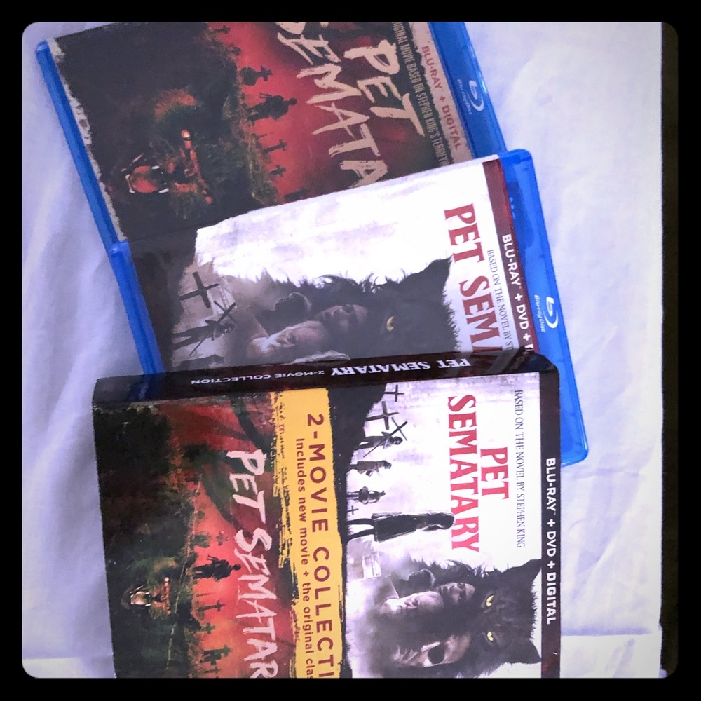 Blue ray and DVD 2019  Pet Semetary #1 